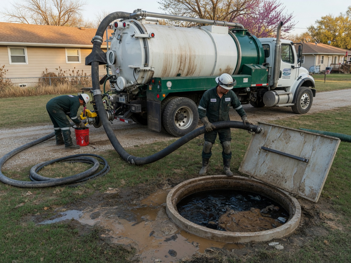 Septic Tank Pumping in Wichita, KS