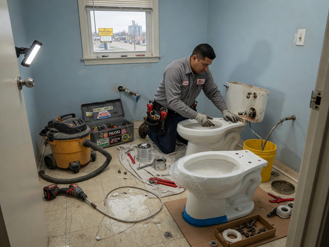 Toilet Repair and Replacement in Wichita, KS
