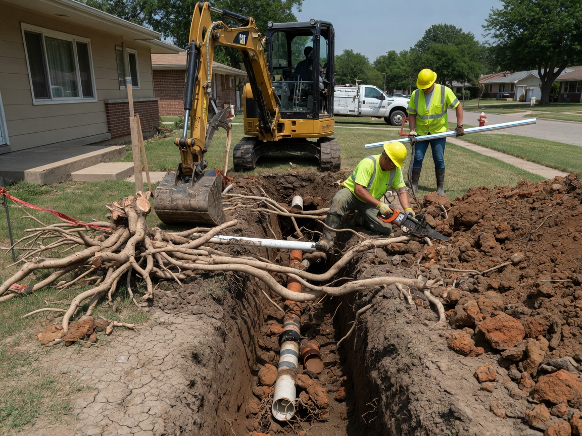 Tree Root Removal in Wichita, KS